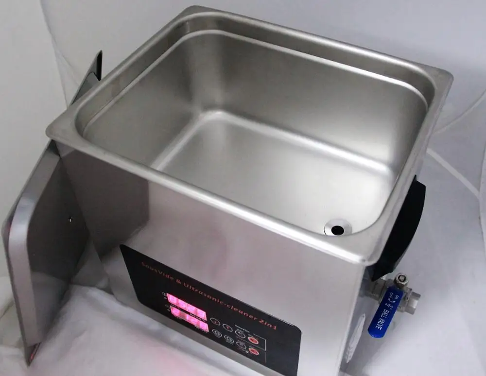 
Innovative Sous Vide cooker with Ultrasonic Even Precise temperature all the tank 2in1use as Cleaner plus 10L Sous Vide cooker 