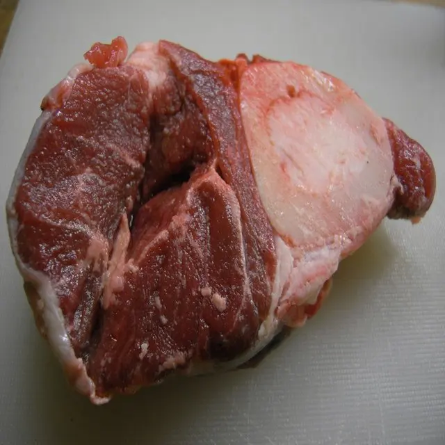 frozen beef shank
