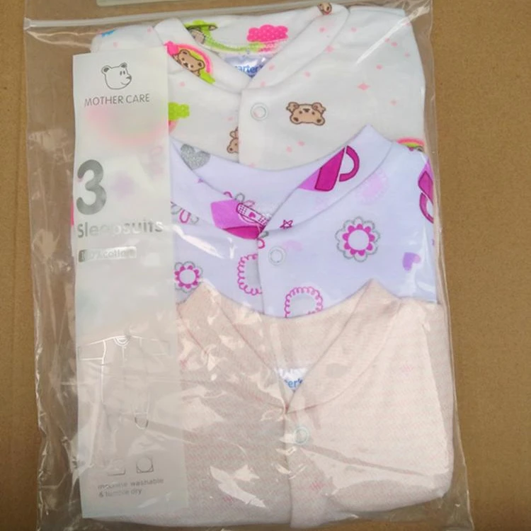 Wholesale heyouj2 baby clothes 3 pieces cotton printed baby long climb romper