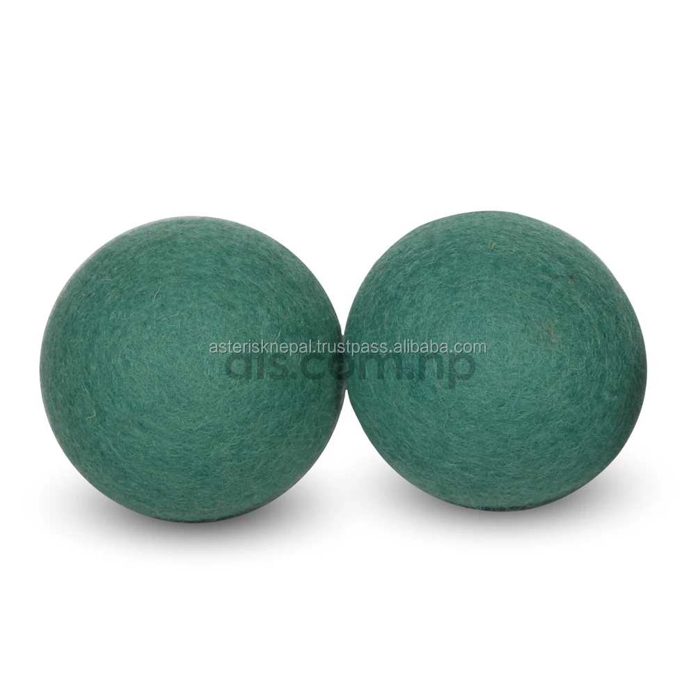 Best Colorful Wool Dryer Balls Organic Handmade Felted Lint Balls