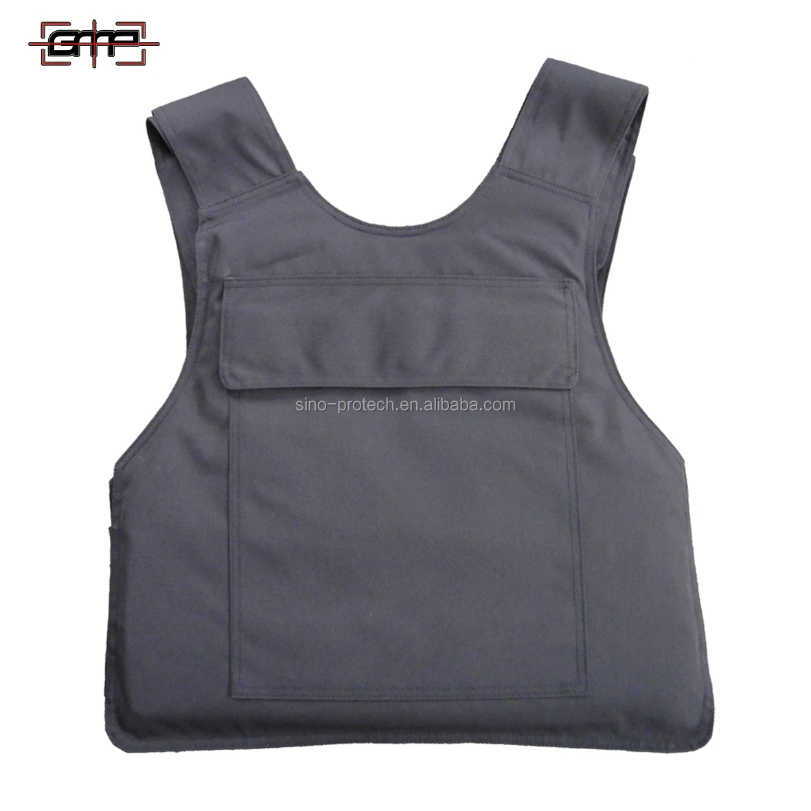 

Zhongli Bulletproof cover military camo body armor ballistic vest, Black/customized