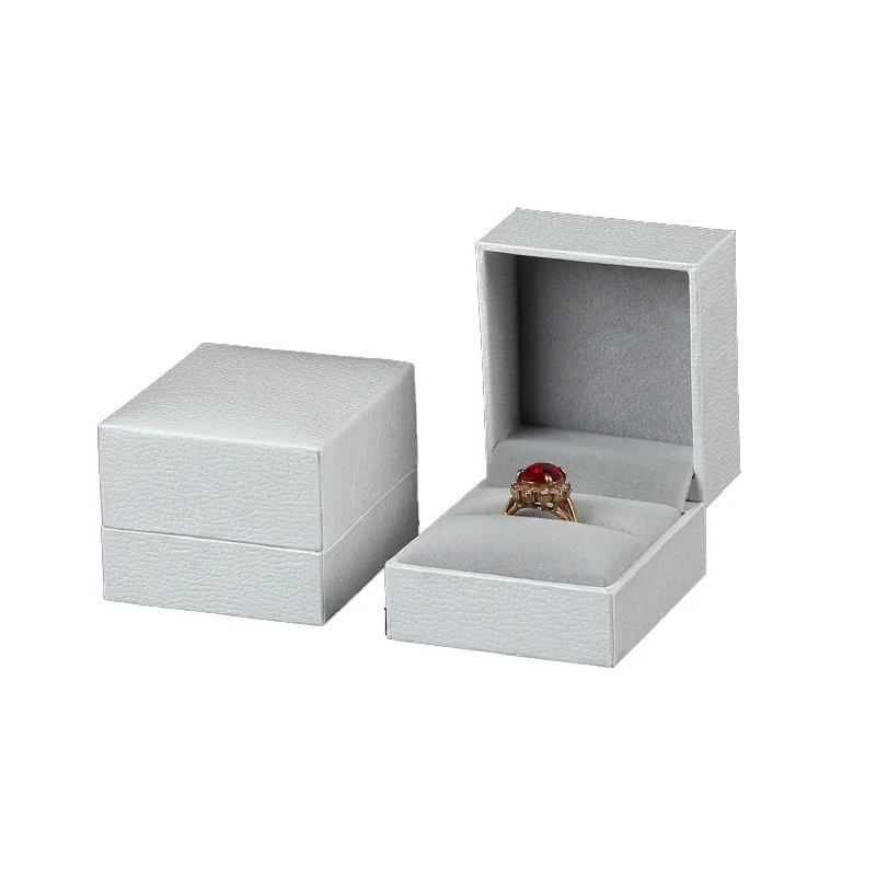 

Stock luxury proposal velvet jewelry ring box jewelry box velvet box, Standard