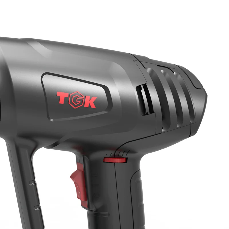 
2000W TGK heat temperature gun adjustable heat gun shrink wrap heat gun 