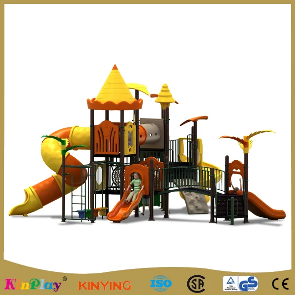 KINPLAY brand best price kids amusement playground slippery slide child plastic slide