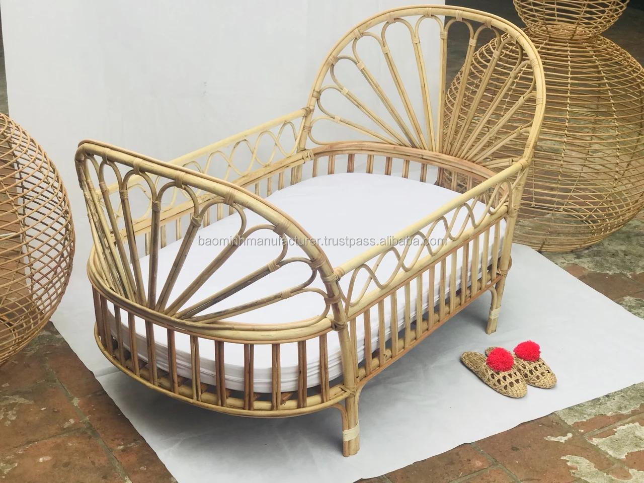 Handmade Rattan Single Daybed Buy Rattan Bed,Bed,Daybed Product on