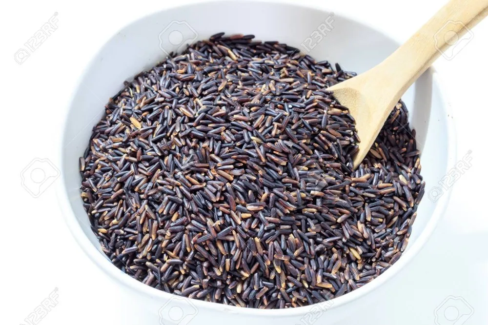 high quality long-grain organic black rice for sale