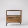 Industrial Mango Wood Single Drawer Indian furniture Bedside
