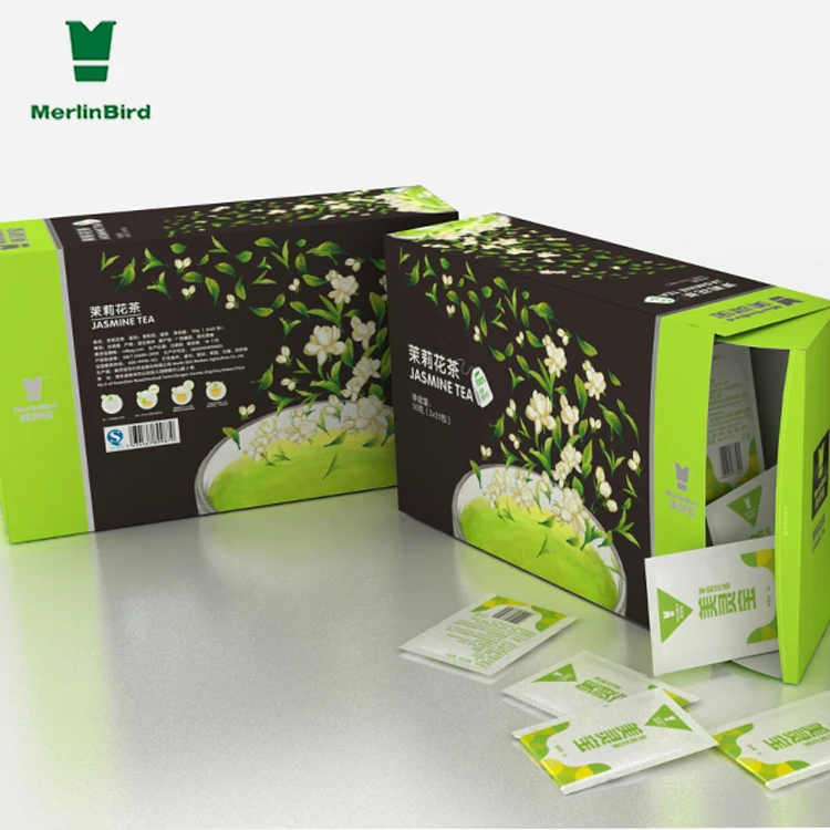 OEM string disposable hot seal filer paper jasmine green tea bags for trip - 4uTea | 4uTea.com