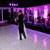 Video led digital dance floor title for party