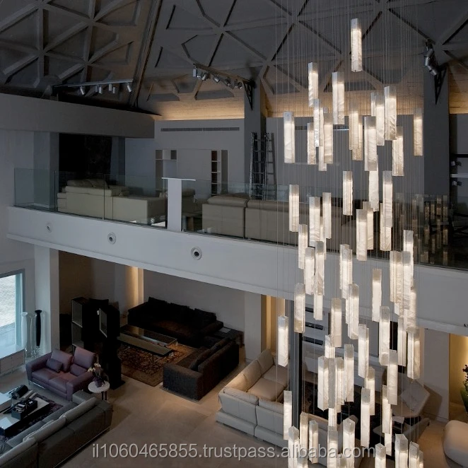 Modern Glass Chandelier For High Ceiling Buy Modern Chandelier For High Ceilings Glass Decorative Light Stained Glass Chandelier Product On