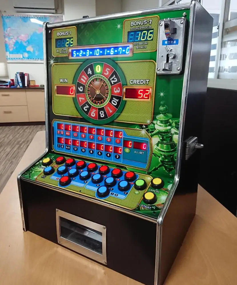 

Coin Operate LED Slot Roulette Machine