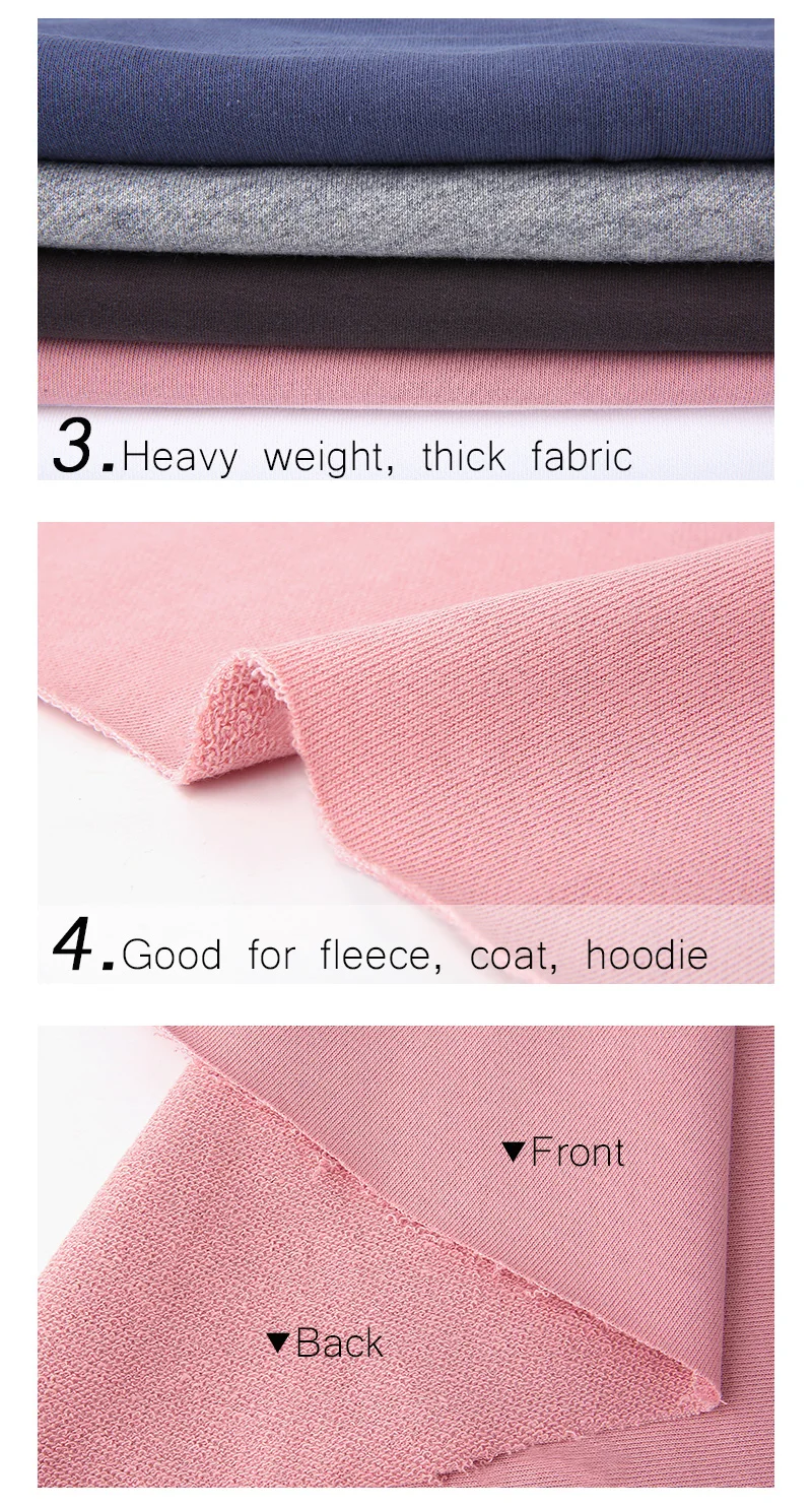 400gsm Knit 70 Cotton 30 Polyester French Terry Fabric Buy 70
