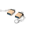 Widely compatible plug and play aluminum alloy type-c/micro OTG USB data cable adapter