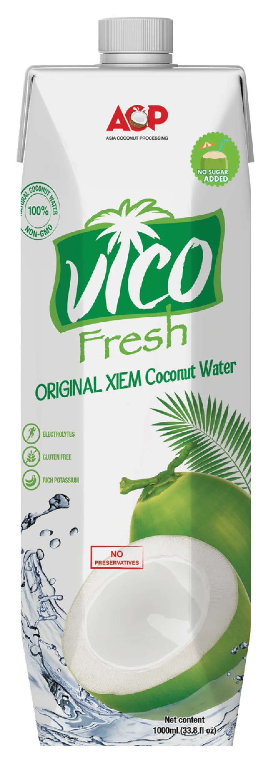 
NATURAL COCONUT WATER - UHT TREATMENT - OEM AVAILABLE 