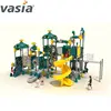 2019 New Huaxia Children Amusement Games Outdoor Activities Equipment with Kids Swing and Slide