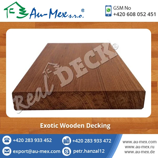 Exotic Wood Decking/ Composite Decking Outdoor Flooring Wood for Sale