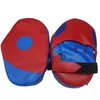 Mesh Integrated Cow Hide Leather Curved Focus Pads
