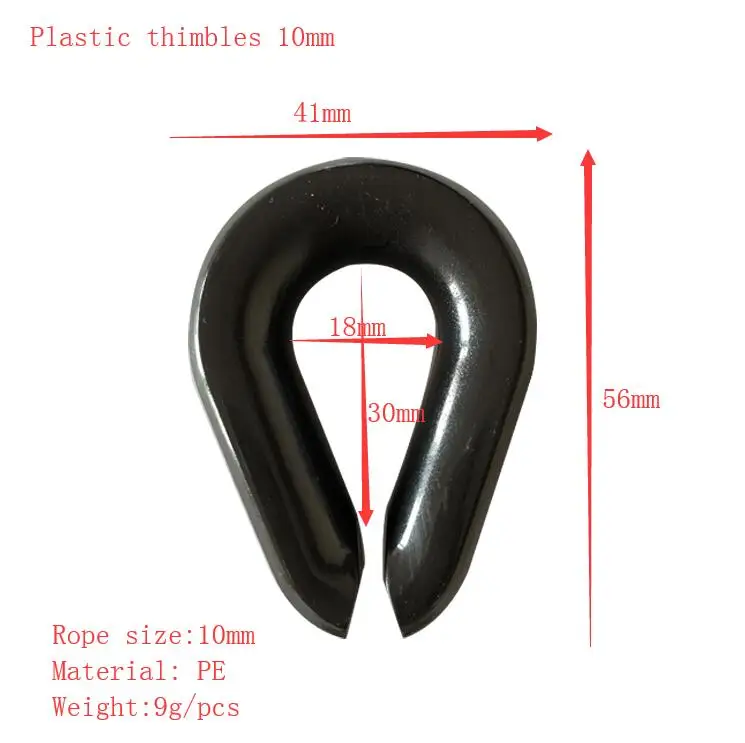 Plastic nylon rope thimble for nylon ropes Products from Jining