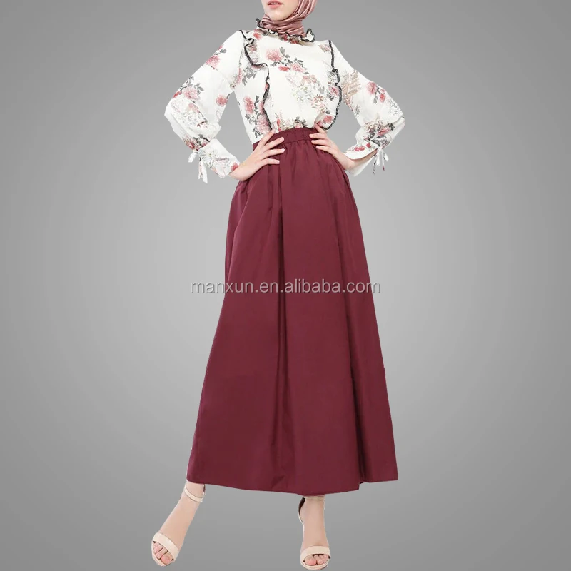 simple long skirt design