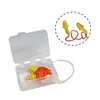 Rubber Spiral Design Noise Reduction Earplugs Set