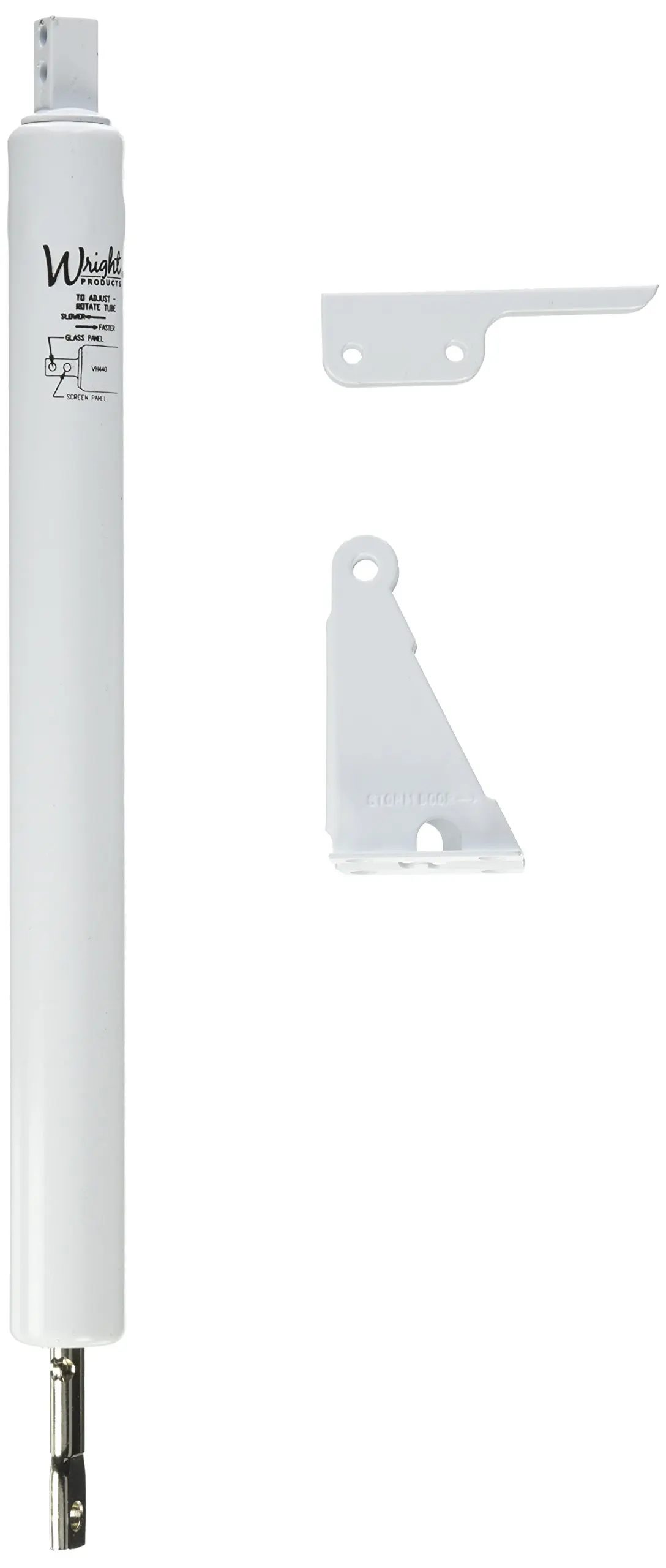 Buy Hampton Products Wright Vh440wh White Hydraulic Door Closer In