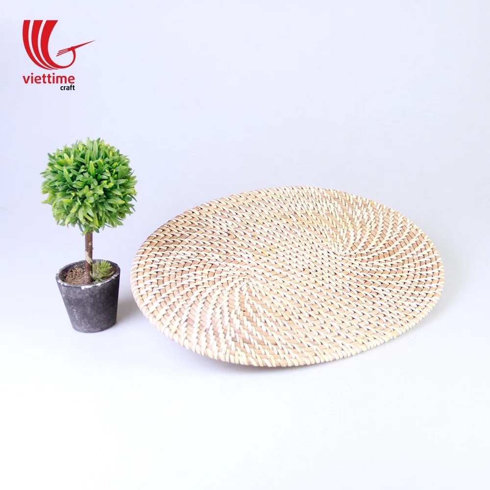 Oval Woven Rattan Charger Wholesale/decorative Table Art Buy Rattan