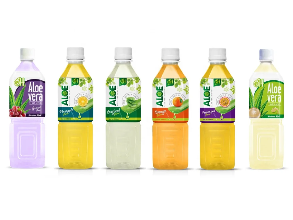 500ml OH Aloe Vera Drink with Orange