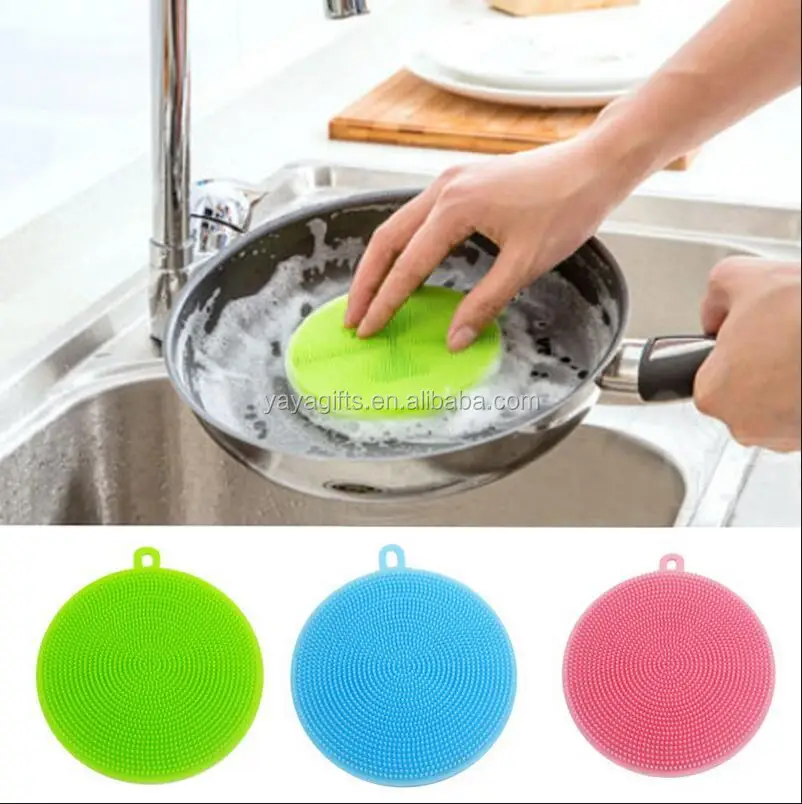 silicone dish brush