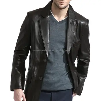 casual leather jacket mens