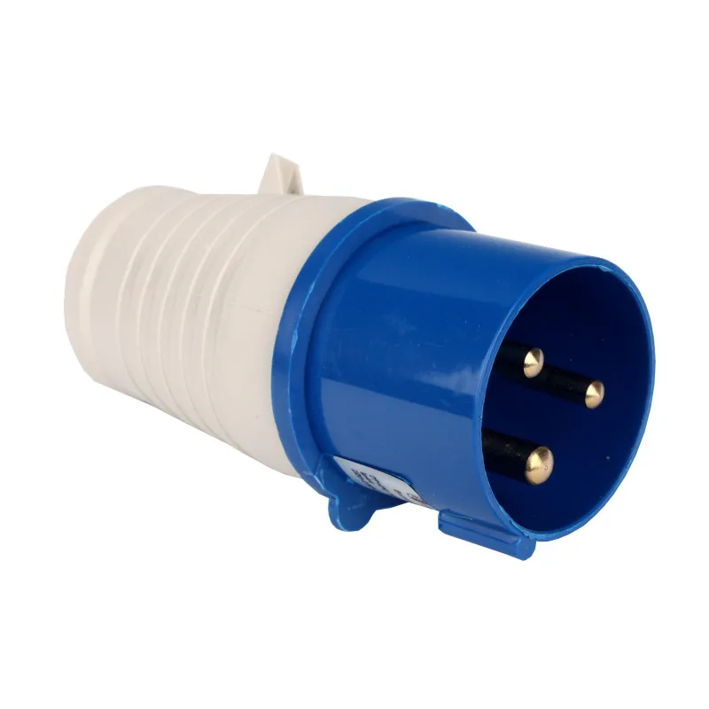 Power Plug Without Grounding White 2 Pin High Quality Electrical