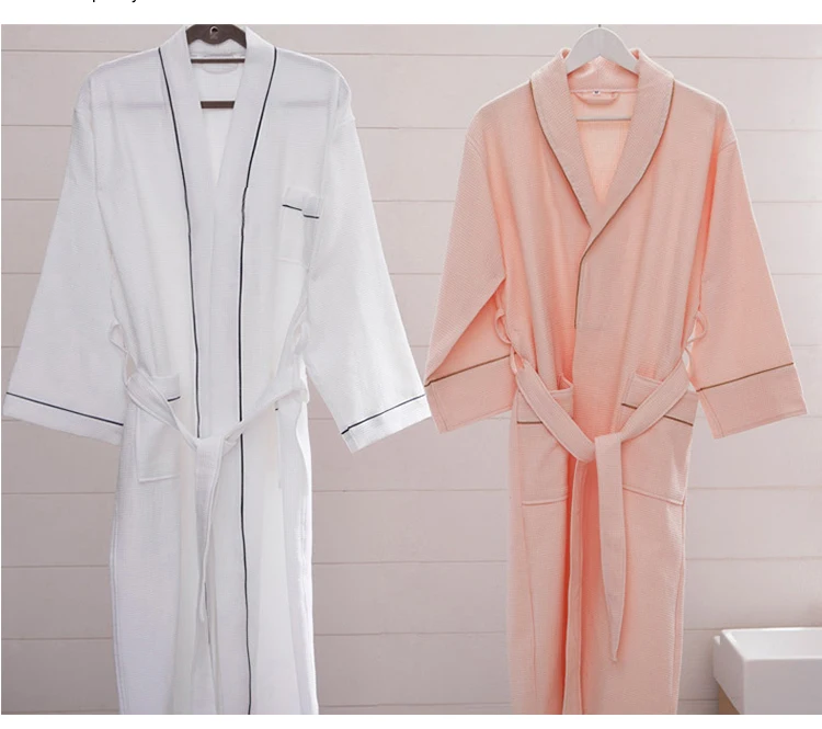 Wholesale Cotton Long Bath Robes Comfortable Indoor Robe For Home Wear