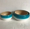 High quality best selling organic healthy natural spun bamboo bowls - kitchenware made in Viet Nam