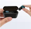 Power bank tws 5.0 blue tooth earbuds with charging case mini in ear headset waterproof wireless earphones Q32
