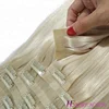 High Quality Seamless Easy Wear PU Skin Weft Clip In Hair Extension