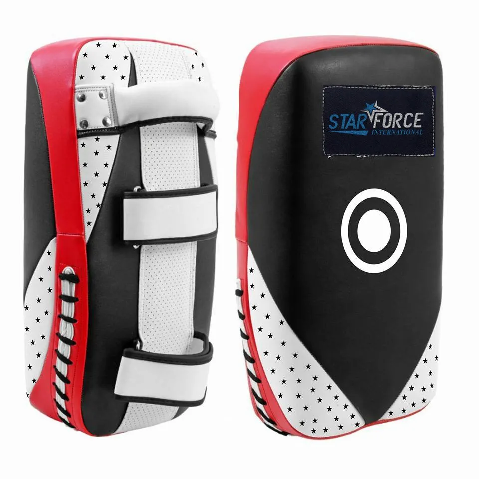 High Quality Customized Muay Thai Kick Pads Karate Wrestling Focus Kick