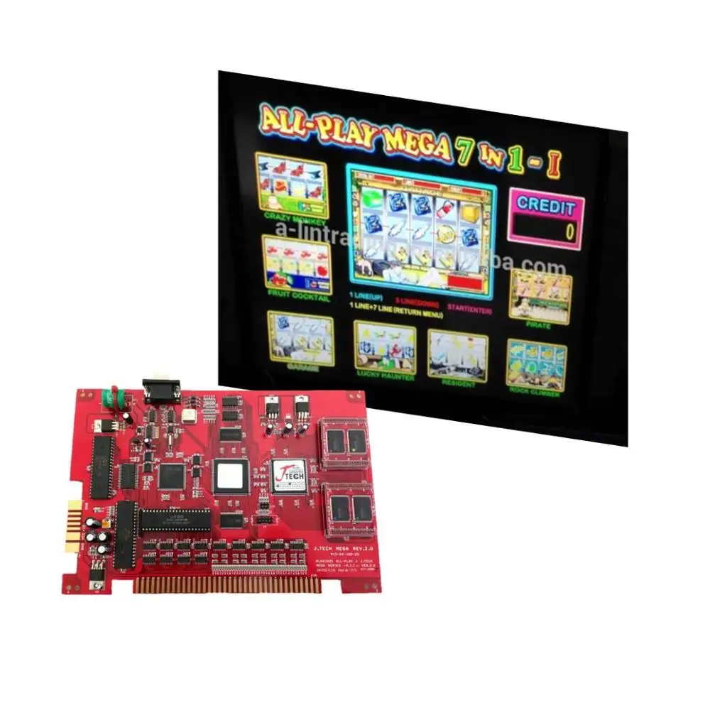 

ALL-PLAY MEGA 7 CASINO SLOT MULTIGAME MACHINE PCB, Picture