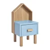 No.3208 Factory Hot selling Wooden Doll Bedside Table for Children