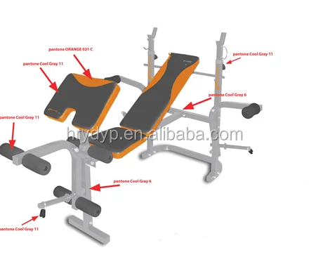 Portable Weight Lifting Bench Gym Equipment Hrebh11a Buy Weight