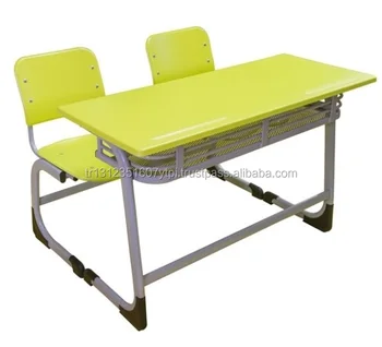 High Guality Best Price Werzalit School Desk Bench For Students