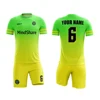 Soccer Wear Oem Cheap Soccer Uniform Set Custom Football Jersey Soccer Uniform For Men