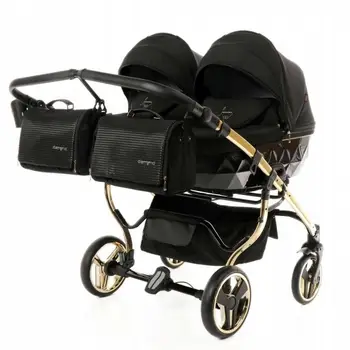 out and about twin pram