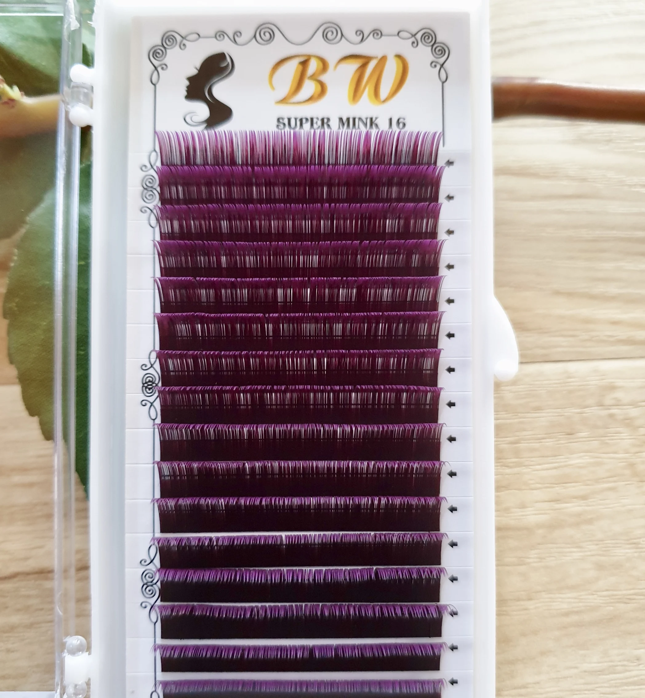 
TOP QUALITY 2 tone colors eyelashes extension Korea of the manufacturing in Vietnam.OEM/ODM 