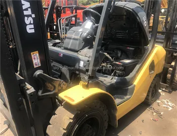 Used Automatic Tcm Toyota Komatsu Japan Forklift Fd30 17 Fd3016 Fd30 3 Ton Forklift With 3 Stages And Cheap Price For Sale Buy Digunakan Tcm 3 Ton Fd30 Forklift Komatsu 3ton Forklift Dengan Clamp Komatsu 7 Ton