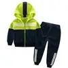 Children Clothing Sports Suit For Boys And Girls Hooded Outwears Long Sleeve Boys Clothing Set Casual Tracksuit