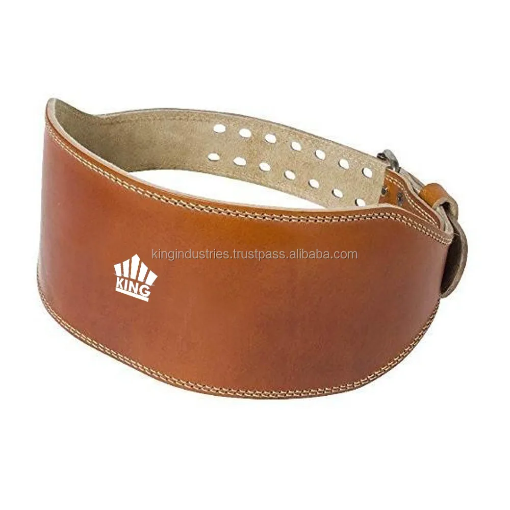 Premium Quality Customized Heavy Duty Gym Belt Leather Weight Lifting