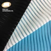 Nylon mono spandex stripe sheer veil mesh jacquard lining fabric