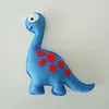 Dinosaur felted animal, Dino Handmade decoration, Handmade sewed dinosaur