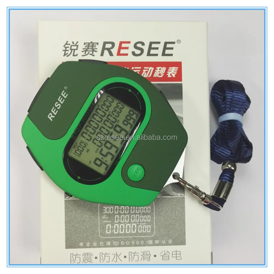 Recycling Rechargeable Builtin Lithium Battery Custom Stopwatch For