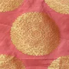 brocade fabric dress material pink