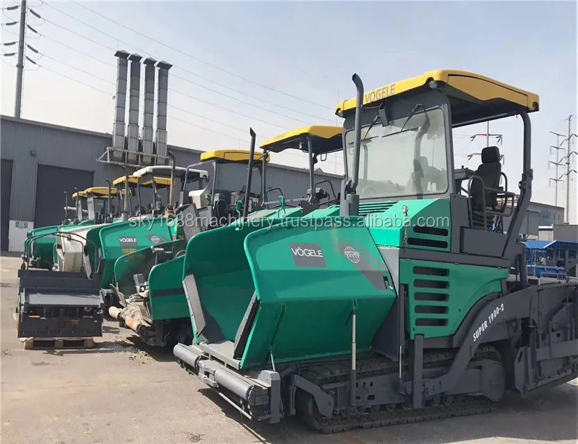 
Used Paver Vogele super 2100/super 1900/super 1800 /Germany made vogele asphlt paver with good condition with low price 